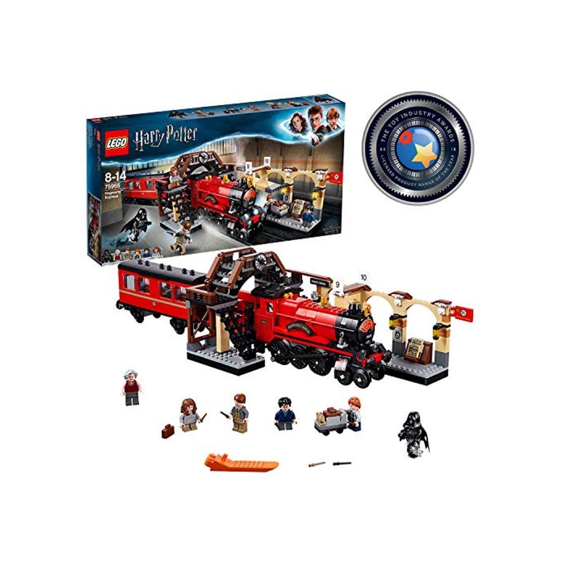 Producto LEGO Harry Potter - Hogwarts Express, Tren de Juguete y Andén 9