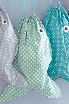 Fashion Saco peixe 🐟 com moldes 