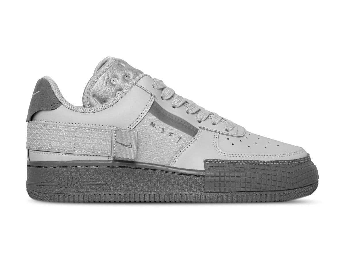 Fashion Nike Air Force 1 Type Grey Fog