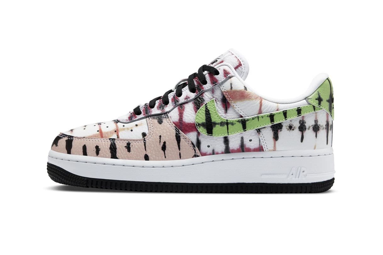 Fashion Nike Air Force 1 Tie Dye Black