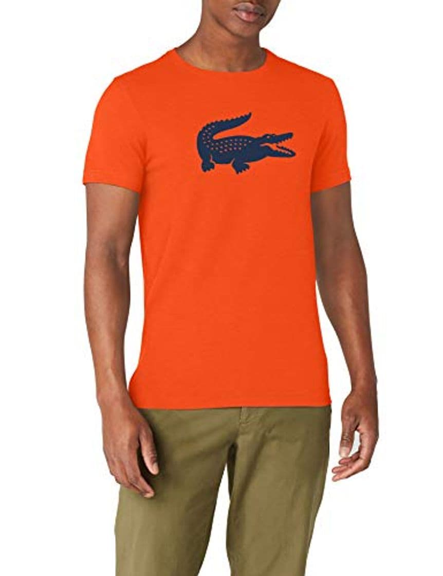 Fashion Lacoste Th3377 Camiseta, Naranja