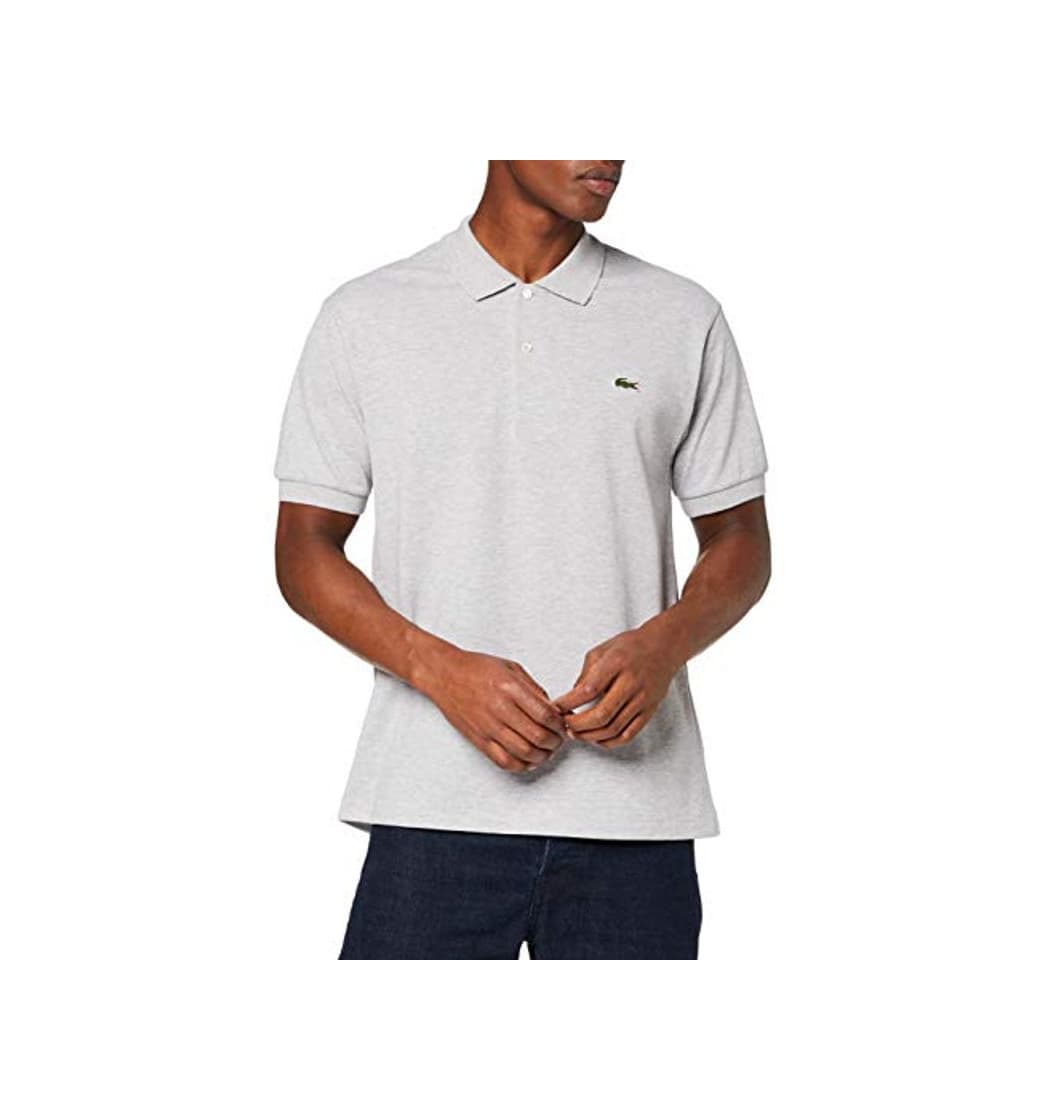 Fashion Lacoste L1264, Polo para Hombre, Gris