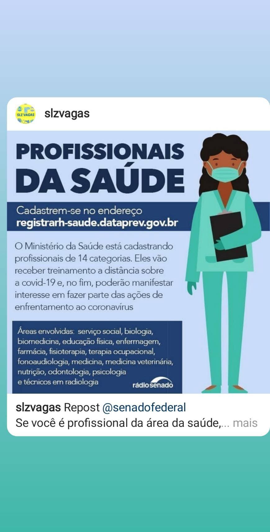 Moda Vaga de emprego