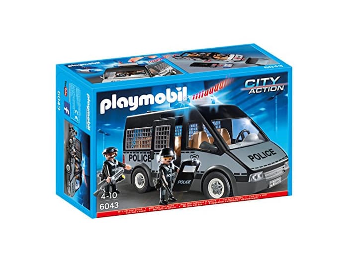 Product PLAYMOBIL - Furgón de policía con Luces y Sonido