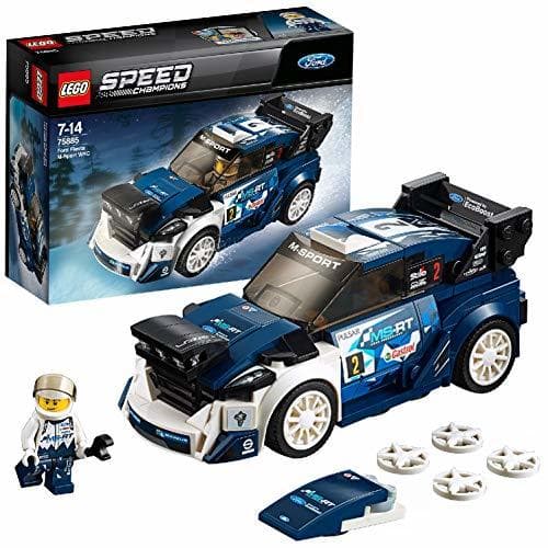 Product LEGO Speed Champions - Ford Fiesta M-Sport WRC, Juguete de Construcción para