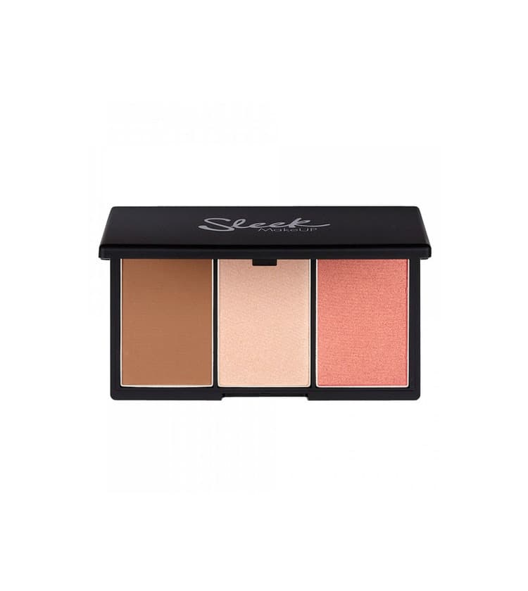 Beauty Maquillaje Sleek Blush Blush Palette Por 20g 3 Encaje, Paquete 1er