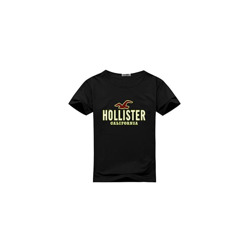 Fashion New Hollister Logo For 2016 Mens Printed Short Sleeve tops t shirts