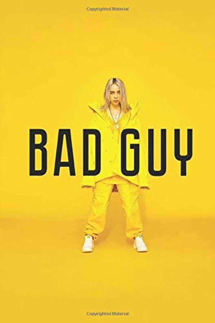 Libro Bad Guy: Billie Eilish Notebook, Journal, Diary, Calendar 2020, Sketchbook, Coloring Book, Sticker