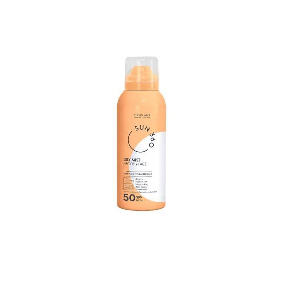 Product Spray Protector Facial y Corporal SPF 50 Sun 360