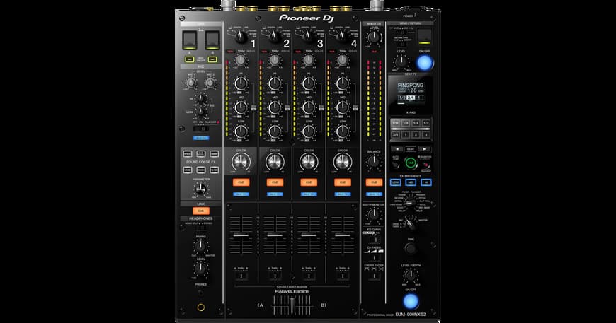 Fashion DJM-900NXS2 4-channel digital pro-DJ mixer (black) - Pioneer DJ