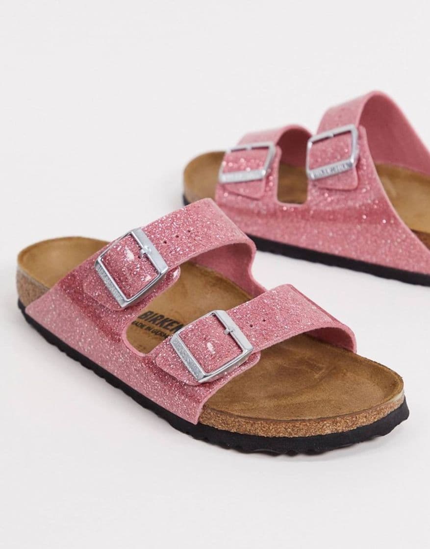 Fashion Birkenstock rosa glitter