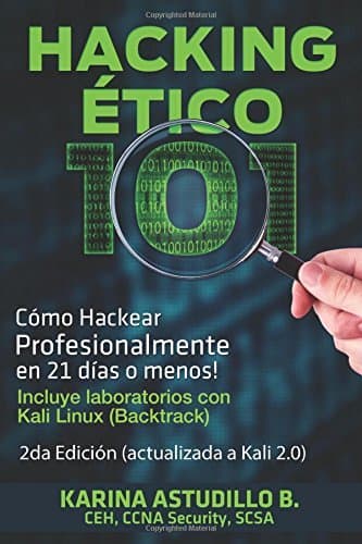 Libro Hacking Etico 101 - Cómo hackear profesionalmente en 21 días o menos!