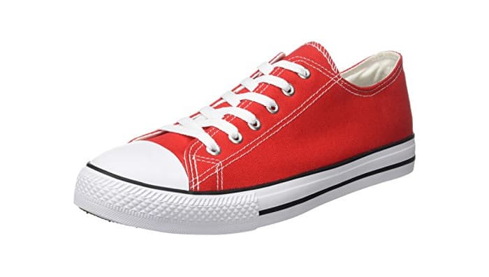 Product Beppi Canvas, Zapatillas de Deporte para Hombre, Rojo