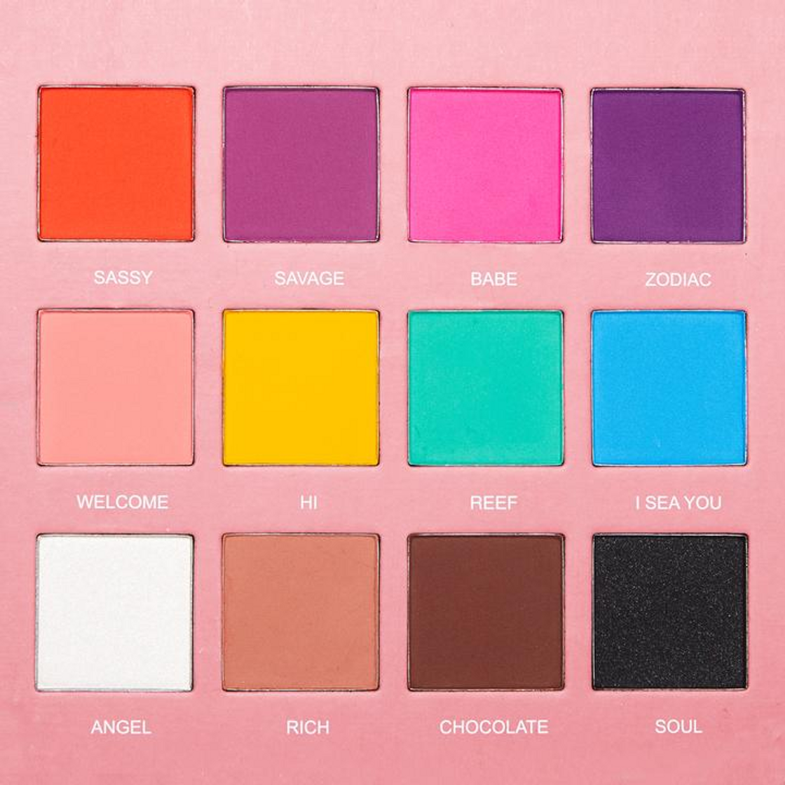 Product HNB Cosmetics Dare To Be Different eyeshadow palette