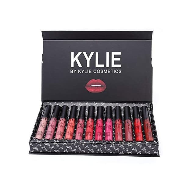 Producto Hehilark Kylie 12 Piezas/Colores Kit de lápices labiales Mate portátil Hidratante Lip