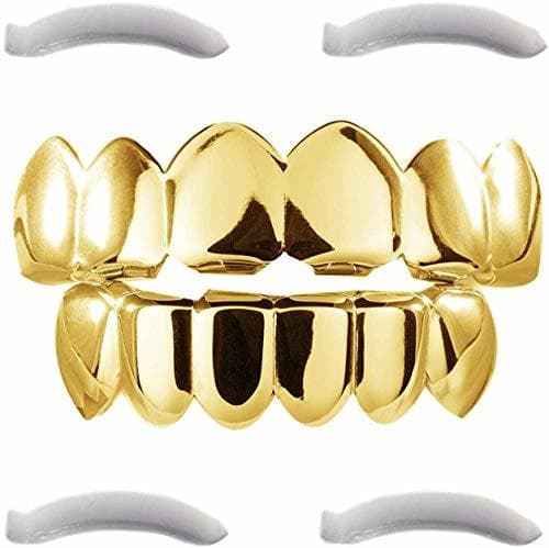 Product Grillz Sobredentatura chapada en oro de 24 quilates