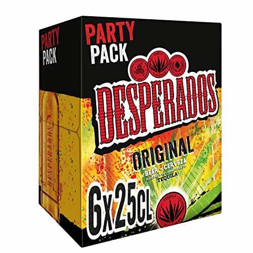 Product Desperados Cerveza - Pack de 6 Botellas x 250 ml