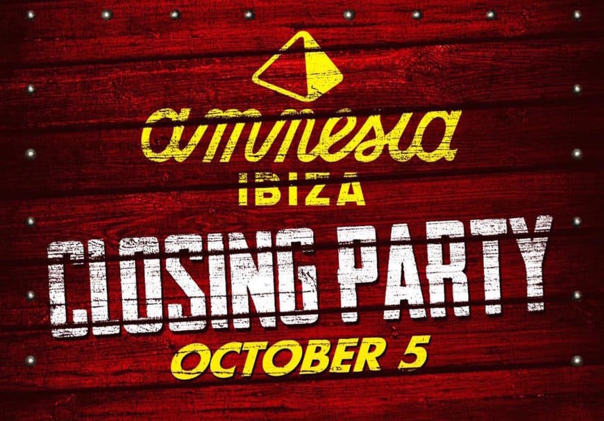 Fashion Closing Party 2019 - Amnesia Ibiza