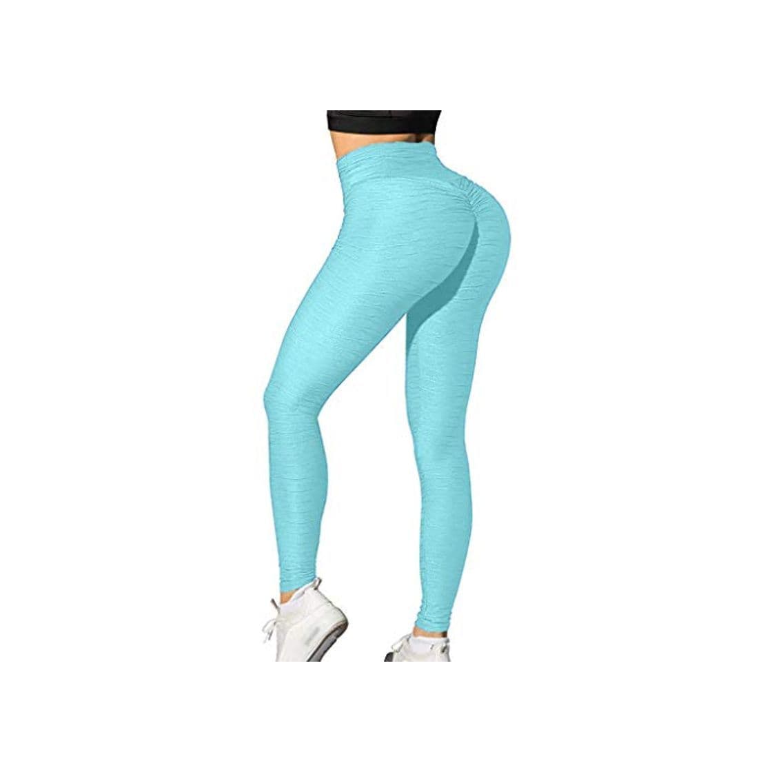 Product Mujer Leggins Pantalones Deportivos,Mallas Pantalones Deportivos Yoga de Alta Cintura Elásticos y