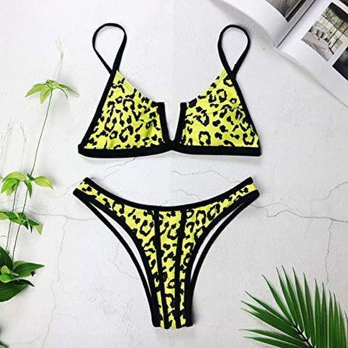 Producto XUYONGZ Sexy Bandeau Bikinis 2019 Nuevo Bikini con Cuello en V Trajes