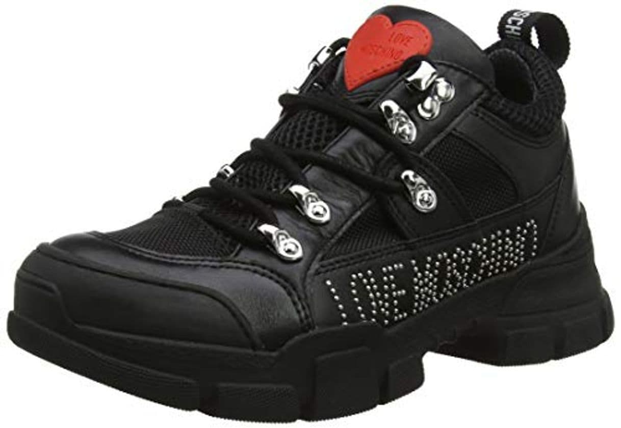 Producto Love Moschino Scarpadonna Trekking, Zapatillas Altas para Mujer, Negro