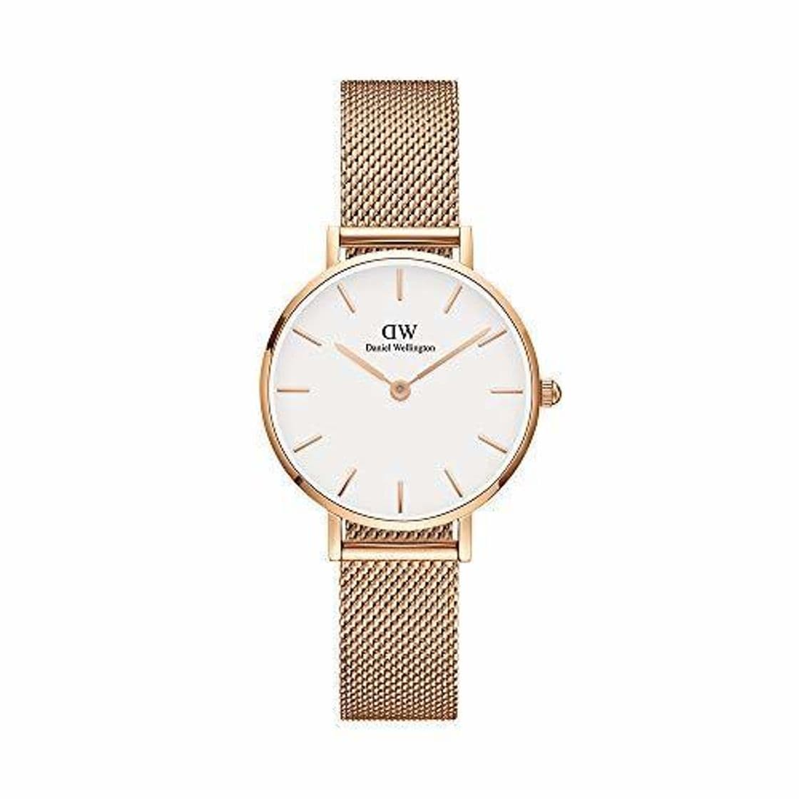 Fashion Daniel Wellington Reloj Analógico para Mujer de Cuarzo con Correa en Acero