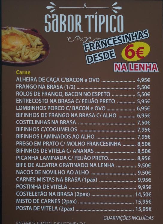 Restaurants Sabor Tipico