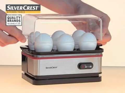 Fashion SilverCrest Kitchen Tool Egg Cooker SED 400 A1 UNBOXING (Lidl ...