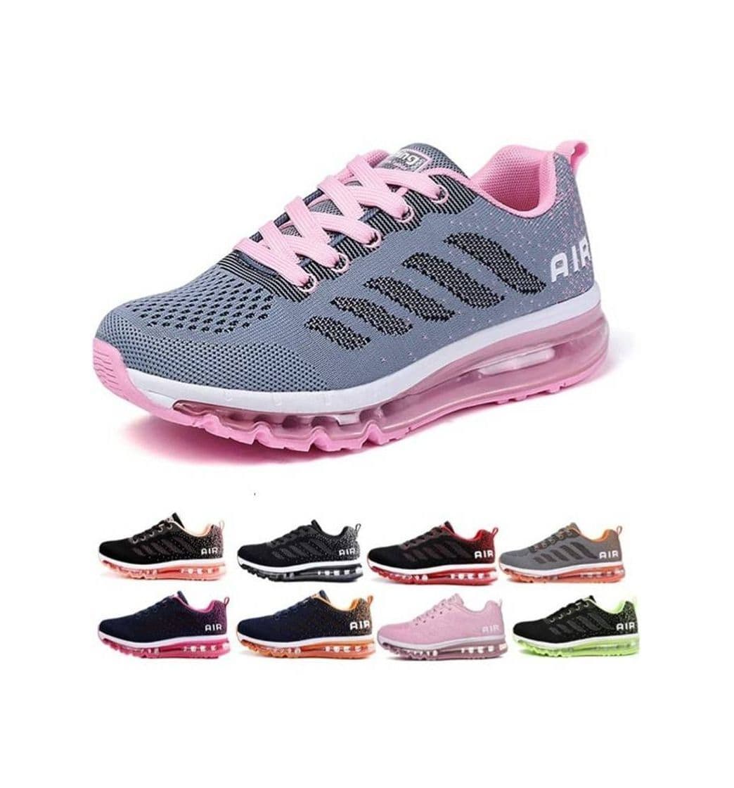 Fashion Air Zapatillas de Running para Hombre Mujer Zapatos para Correr y Asfalto