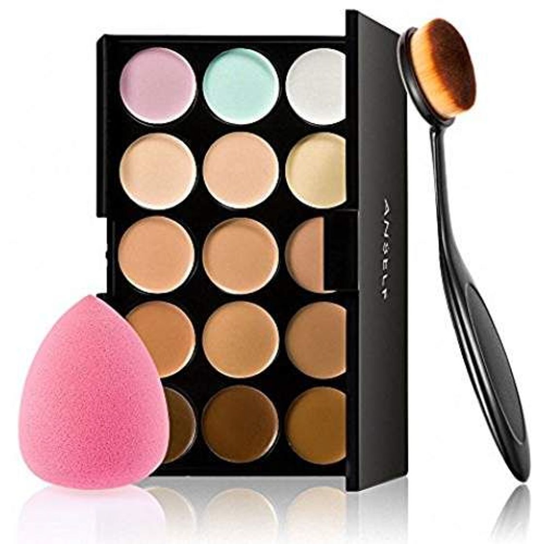 Producto Anself - Set de Paleta de Corrector de Maquillaje 15 Colores