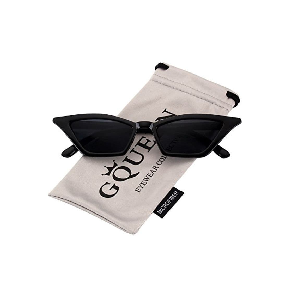 Producto GQUEEN Gafas Vintage Clout Lentes de sol tipo ojo de gato Estilo