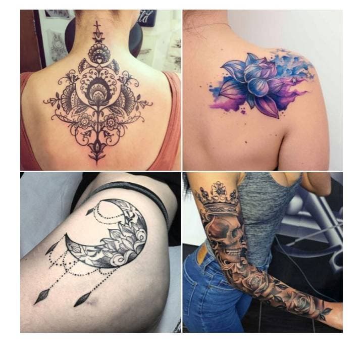 Fashion Tattoos Woman