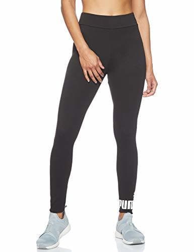 Producto PUMA Essentials Logo W Legging Deportivo de Talle Alto, Mujer, Negro