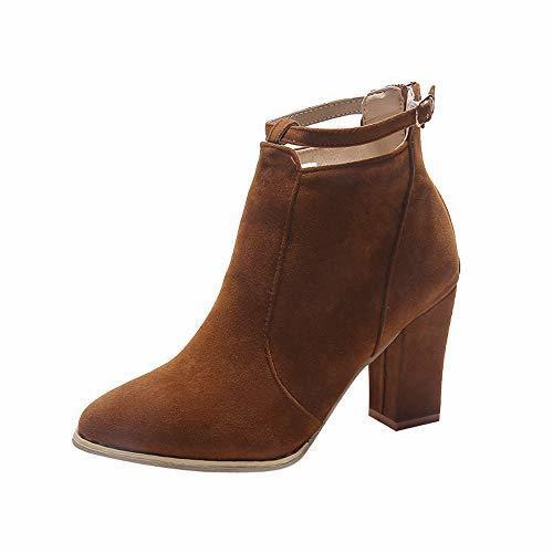 Producto ZARLLE_Botas ZARLLE Botas De Chelsea Botines Invierno OtoñO Moda Zapatos De Botines