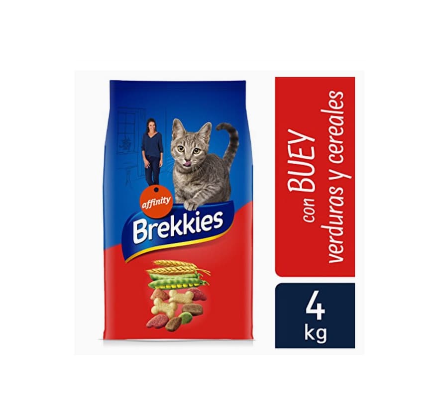 Product Brekkies Pienso para Gatos con Buey