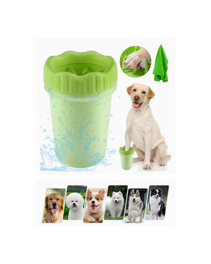 Producto TTCOTOKE Limpiador de Pata de Perro de Paw Mascota portátil Limpiador Lavado