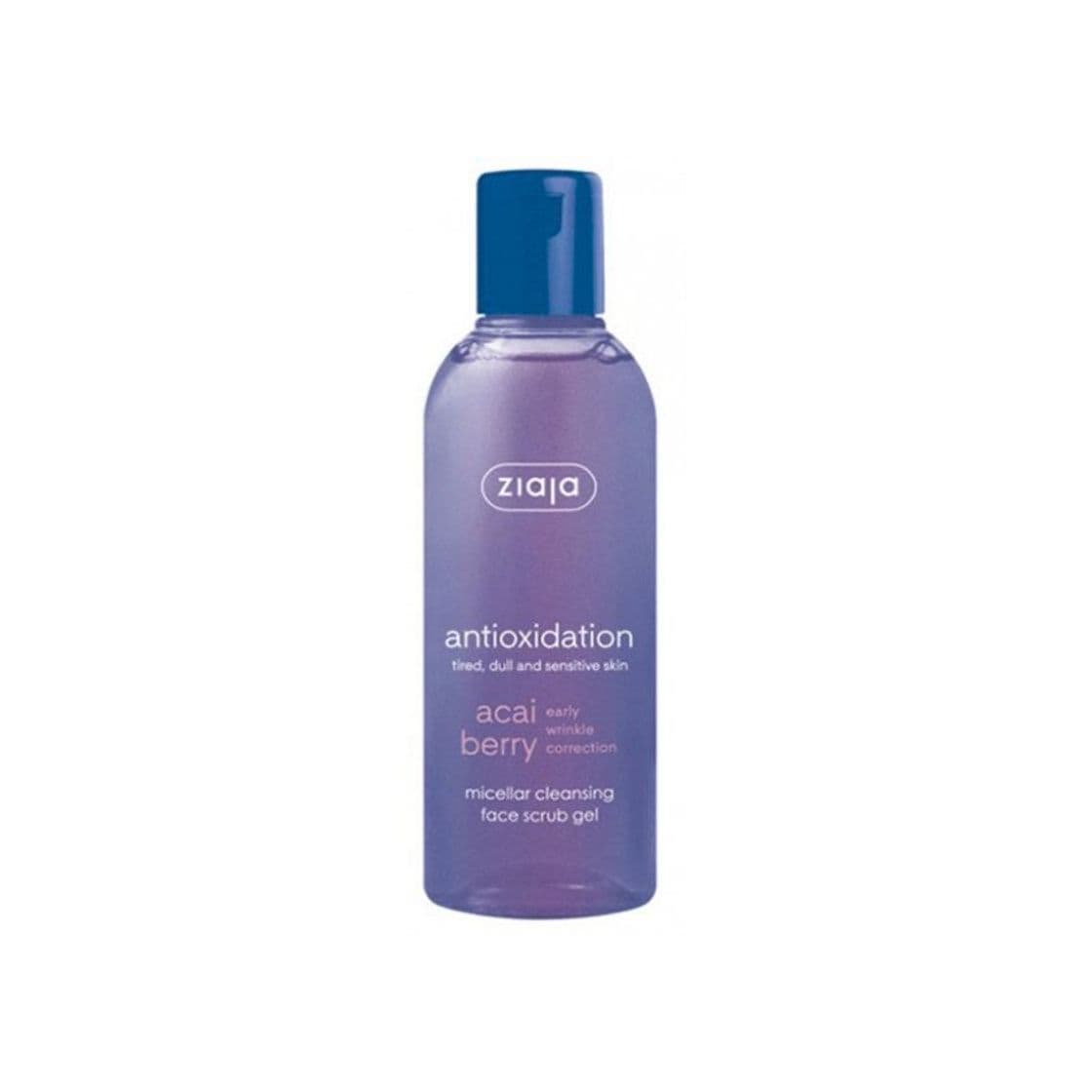 Producto Acai Berry Gel Exfoliante Limpiador Micelar Facial Ziaja 