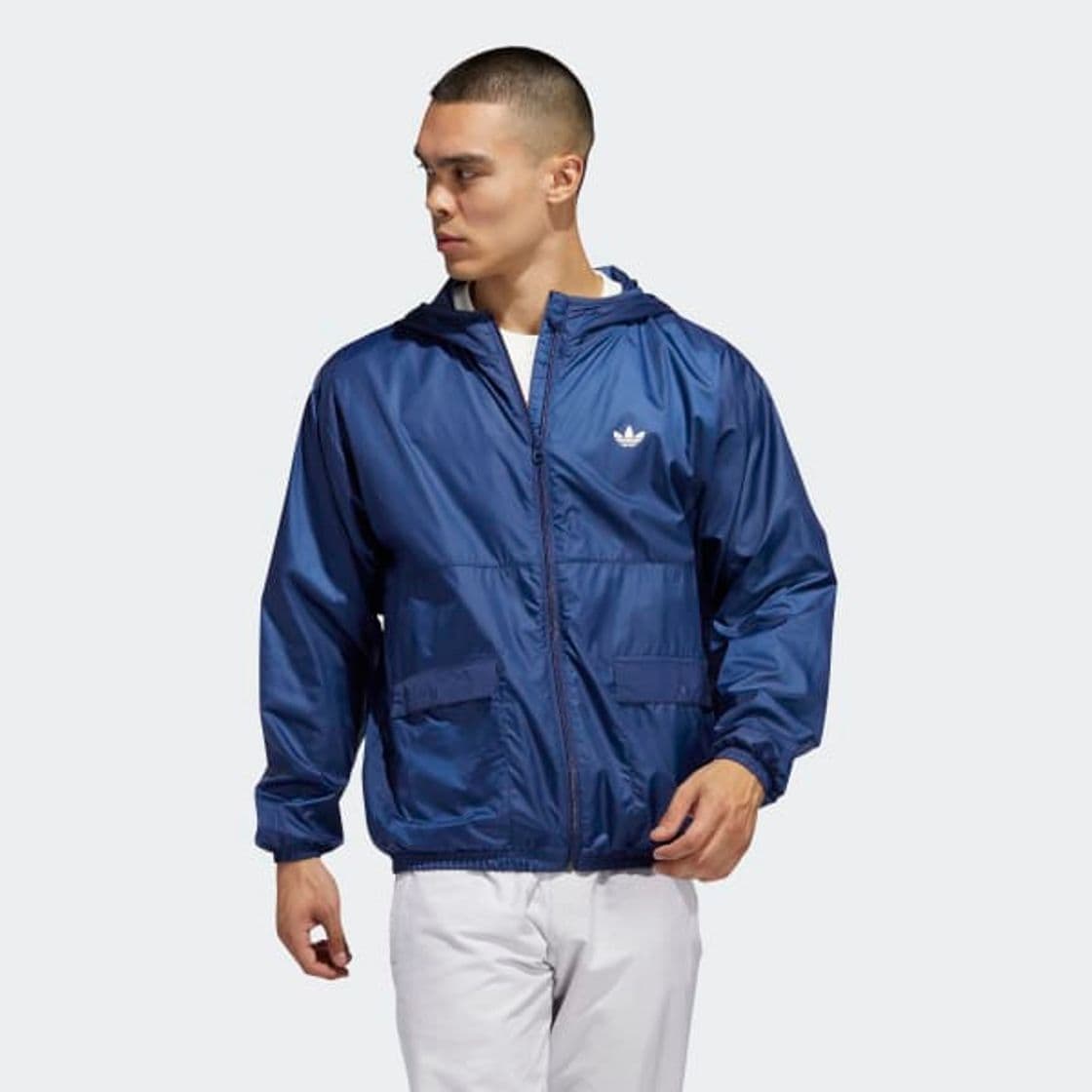 Moda adidas Lightweight Windbreaker - Blue | adidas Switzerland