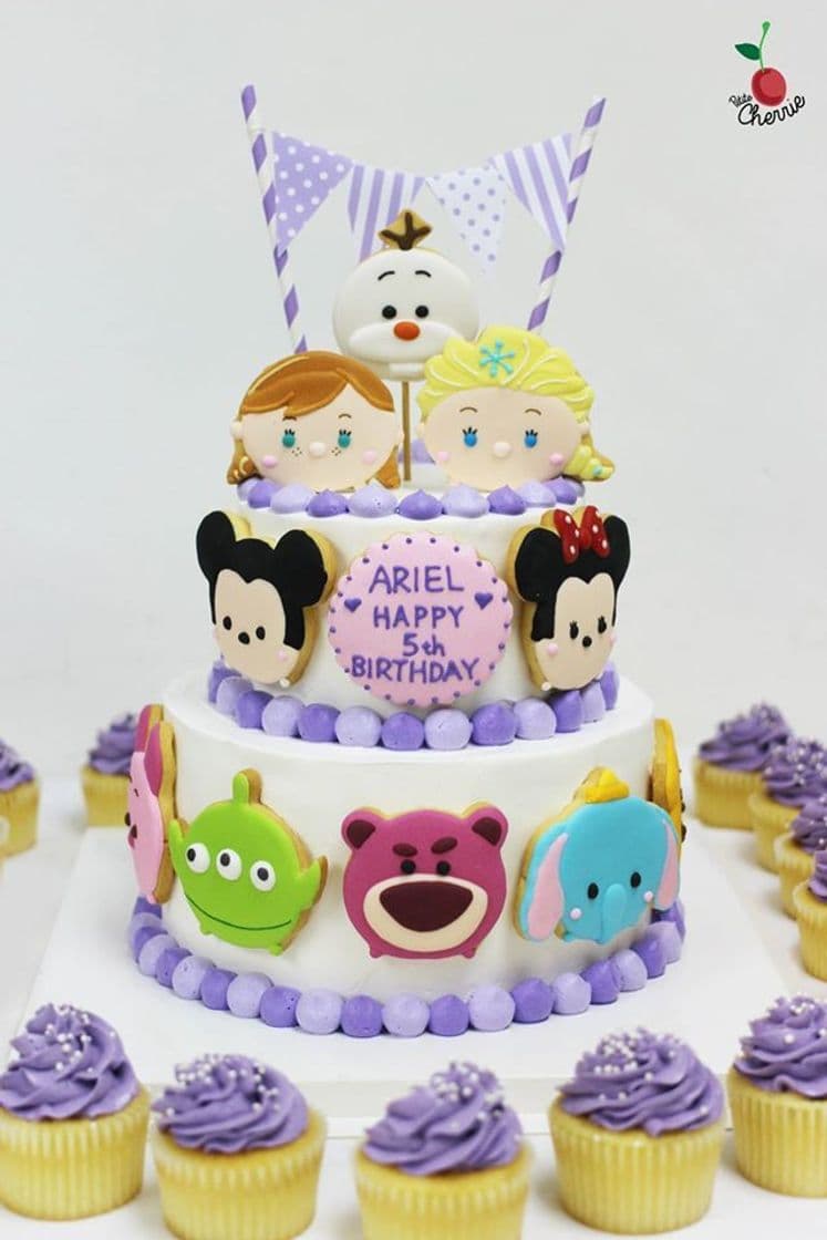 Moda Disney Tsum Tsum Cake Tsum Tsum cookies | Recetas disney ...