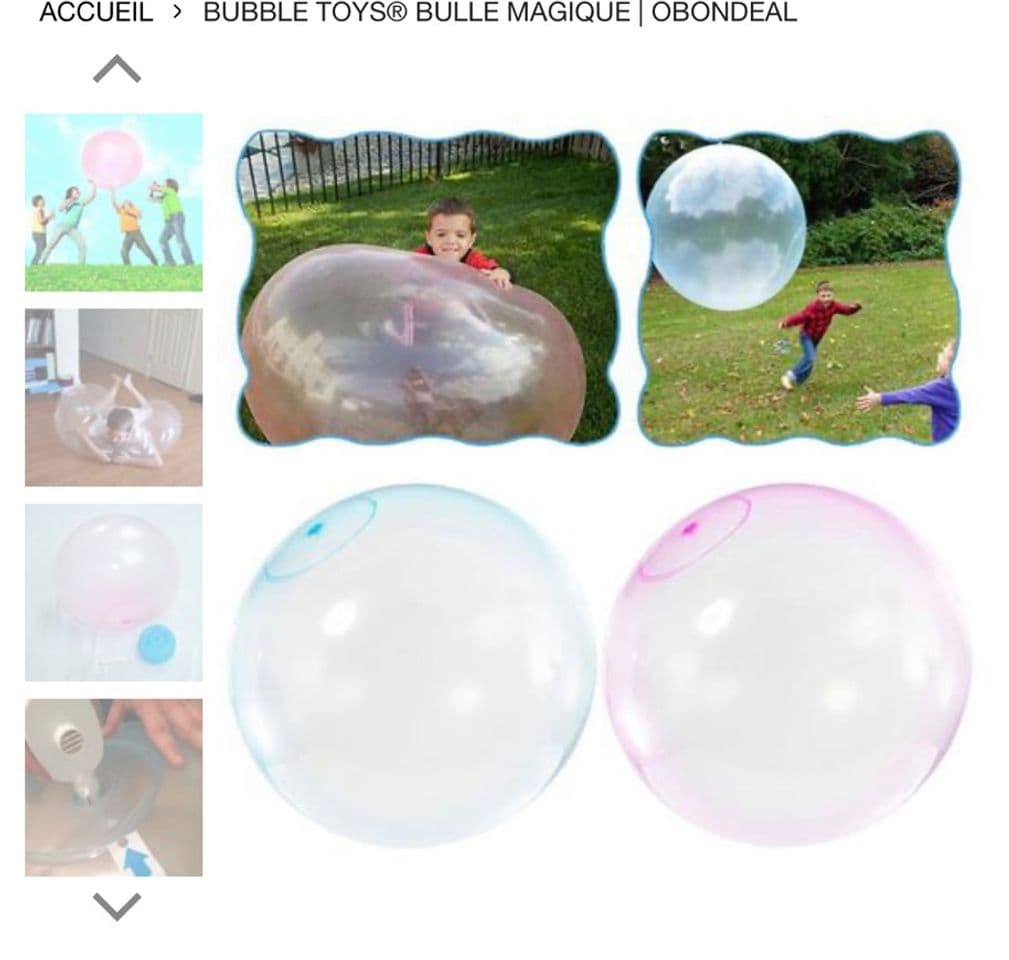 Fashion BUBBLE TOYS® BULLE MAGIQUE | OBONDEAL