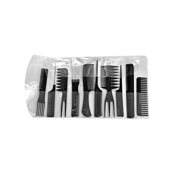 Beauty 10X Peigne Peine comb cepillo plástico de peluquería