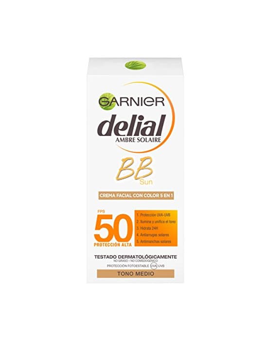 Beauty Garnier Sun Crema BB Protectora con Color 