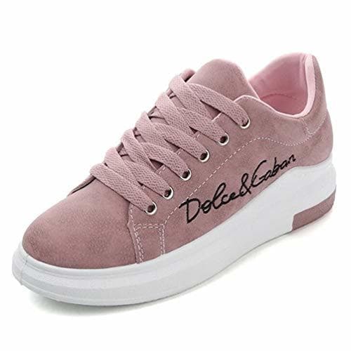 Product Mujeres Zapatillas Plataforma Mujer Moda Vulcanizar Zapatos Tenis Femenino Casual Zapatillas