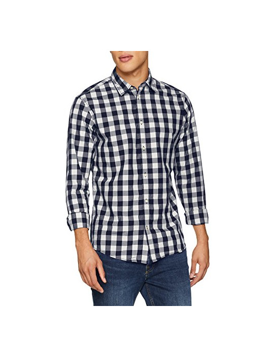 Producto JACK & JONES Jjegingham Shirt L/s Camisa, Multicolor