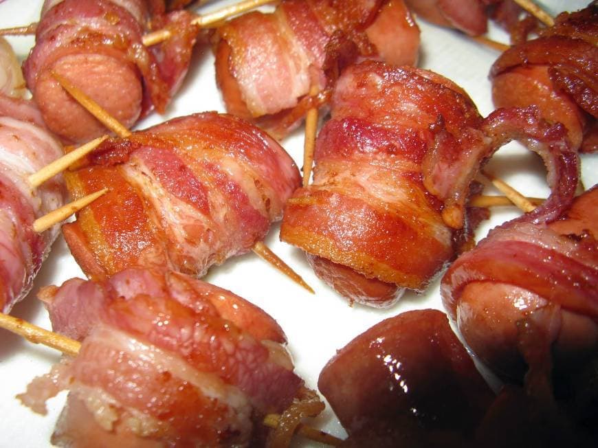 Moda Salchichas con bacon