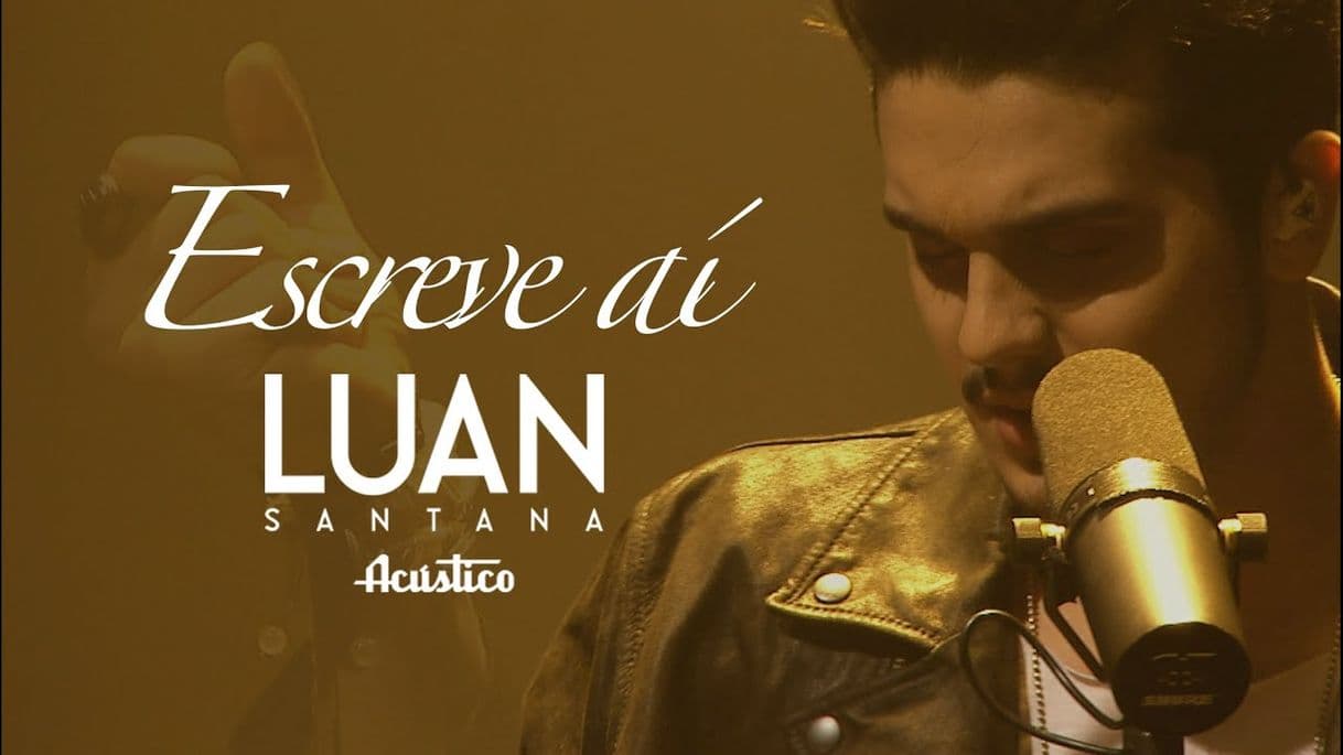 Fashion Luan Santana - Escreve aí - (Vídeo Oficial) - YouTube