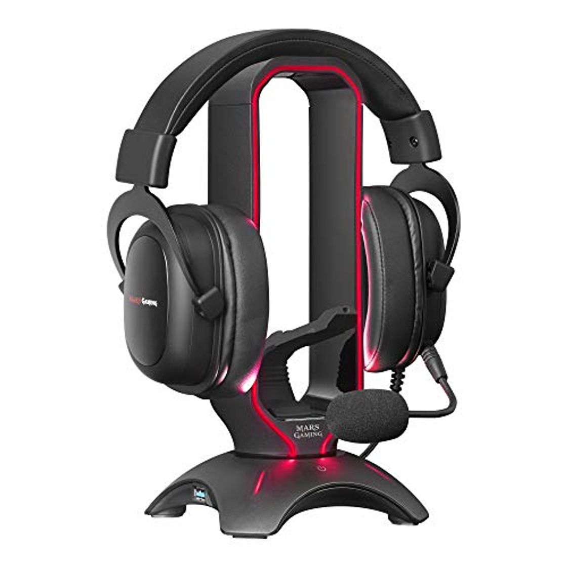 Producto Mars Gaming MHHPRO, soporte gaming 3en1