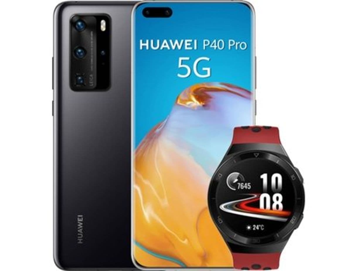 Moda Smartphone HUAWEI P40 Pro (6.58'' - 8 GB - 256 GB - Preto) - Worten