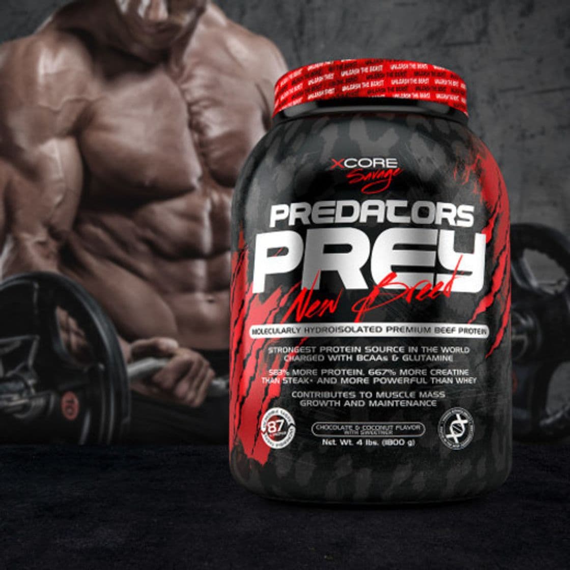 Producto Predators prey new breed proteína