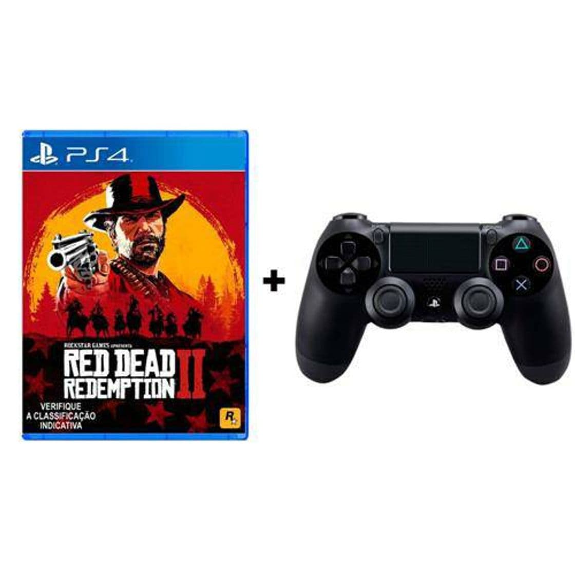 Moda Comandp ps4 + 1 jogo